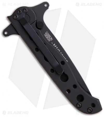 CRKT Carson M16-10KSF Special Forces Tanto Frame Lock Knife (3" Black Serr) 2 CRKT Carson M16-10KSF Special Forces Tanto Frame Lock Knife (3" Black Serr) - Image 2