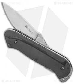 CRKT Rollock Pocket Knife Black Translucent (2.25" Polish) 5202K -CRKT crkt rollock black 5212k half open cm