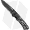 CRKT Ruger Knives All-Cylinders Liner Lock Knife G-10 (4" Black SW Serr) R2002K