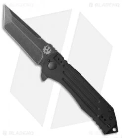 CRKT Ruger Knives 2-Stage Compact Tanto Flipper Knife (3.5" Black SW) R2103K