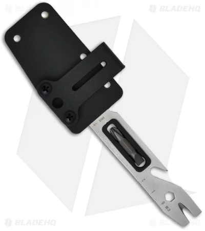 CRKT SpareTool Fixed Blade Multi-Tool Knife W/Sheath (Satin PLN) 2395 2 CRKT SpareTool Fixed Blade Multi-Tool Knife W/Sheath (Satin PLN) 2395 - Image 2