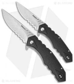 CRKT Ruger Knives Follow-Through Compact Flipper Knife (3.25" SW Serr) R1704 -CRKT ruger knives r1704 size cm 1